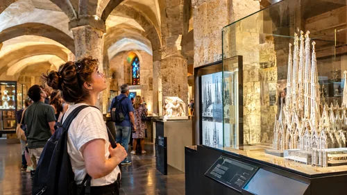 Descend into the Crypt and Museum